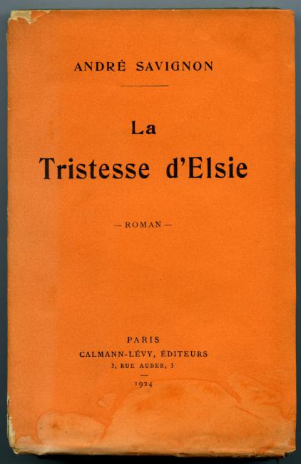 La Tristesse d'Elsie