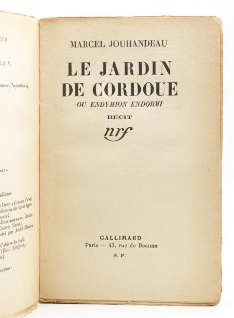 Le Jardin de Cordoue ou Endymion endormi