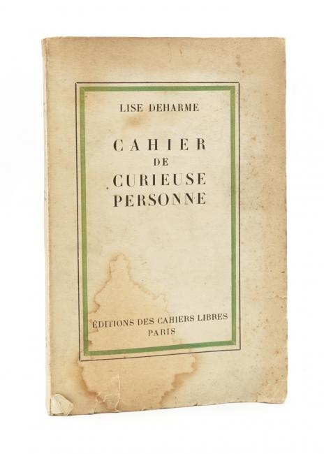 Cahier de curieuse personne