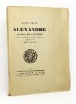 Alexandre. Roman de l'Utopie. Traduit de l'allemand par Ralph Lepointe