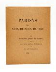 Parisys ou Sans dessous de soie